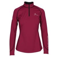 LeMieux Climate Base Layer techshirt bordeaux maat:l - thumbnail
