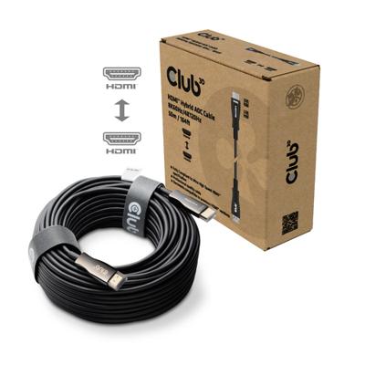 CLUB3D HDMITM Hybrid AOC Cable 8K60Hz/4K120Hz 50m CLUB3D HDMITM Hybrid AOC Cable 8K60Hz/4K120Hz 50m
