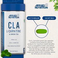 Applied Nutrition CLA, L-Carnitine & Green Tea (100 softgels) - thumbnail