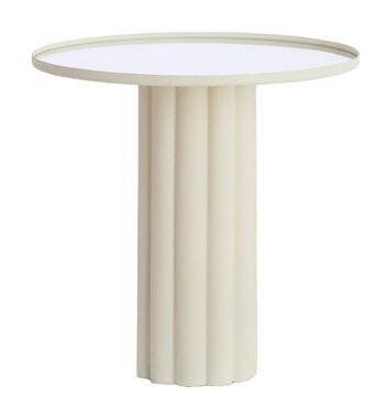 Light & Living Bijzettafel 'Rosario' 50cm hoog, kleur Crème