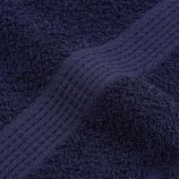 VidaXL Douchehanddoeken 4 st 70x140cm 360 g/m² 100% katoen marineblauw - thumbnail