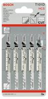Bosch Accessories 2608630032 Decoupeerzaagblad T 101 D, Clean for Wood, verpakking van 5 stuks 5 stuk(s) - thumbnail