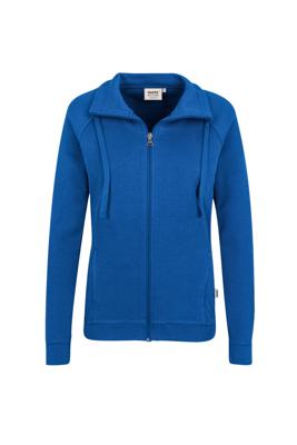 Hakro 406 Women's sweat jacket College - Royal Blue - 3XL