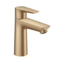 Wastafelmengkraan Talis E HansGrohe 110 Eengreeps Zonder Afvoer Geborsteld Brons - thumbnail