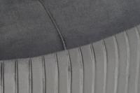 Voetensteun DKD Home Decor 80 x 80 x 38 cm Scandi Grijs Hout Fluweel Donker grijs Velvet - thumbnail