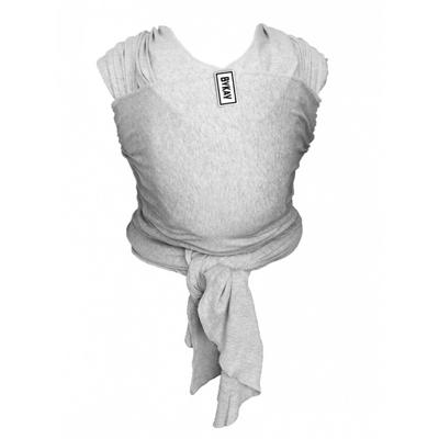 ByKay 20070 Tricot draagdoek, grijs gemêleerd