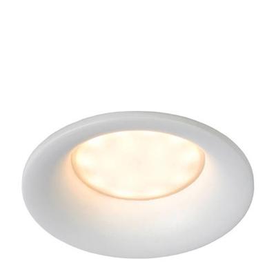 Lucide ZIVA - Inbouwspot Badkamer - Ø 8,4 cm - 1xGU10 - IP44 - Wit