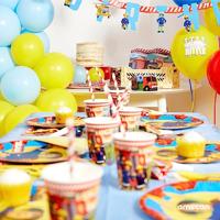 Bekers Team Brandweerman Sam 250 ml (8st) - thumbnail