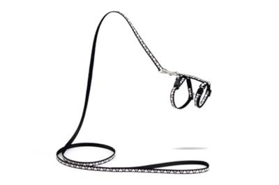Beeztees Hearts servies voor katten, 1,20 m x 10 mm, zwart