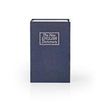 Nedis BOOKSEDS01BU Kluis Boekenkluis Sleutelslot Binnenshuis Klein Binnenvolume: 0.86 L 2 Sleutels Inbegrepen Blauw/zilver - thumbnail