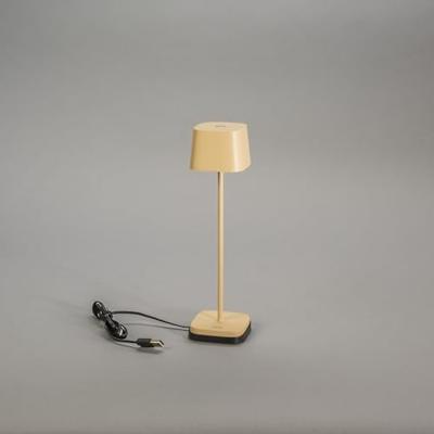 KonstSmide Oplaadbare tafellampCapri mini zand bruin - 7829-330