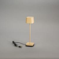 KonstSmide Oplaadbare tafellampCapri mini zand bruin - 7829-330 - thumbnail
