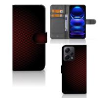 Xiaomi Poco X5 Pro | Note 12 Pro 5G | Telefoon Hoesje | Geruit Rood - thumbnail