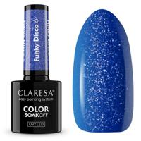 Claresa uv/led gellak 5ml funky disco 6 blue beat - thumbnail