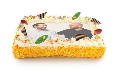 HEMA Fototaart XL slagroom luxe 32 p.