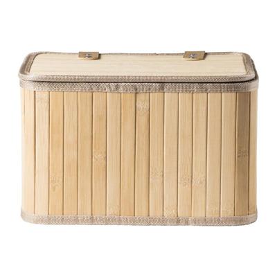 Opbergmand met deksel Oscar - 18x28x20 cm - naturel Opbergmand met deksel Oscar - 18x28x20 cm - naturel