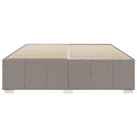 Bedframe zonder matras stof taupe 180x200 cm - thumbnail