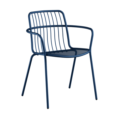 EMU Alisea tuinstoel met arm Sapphire Blue