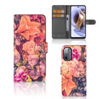 Motorola Moto G31 | G41 Hoesje Bosje Bloemen - thumbnail