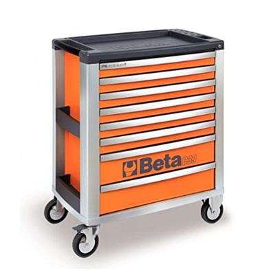 Beta C39/8 Oranje Gereedschapswagen, met 8 laden - 039000041 Beta C39/8 Oranje Gereedschapswagen, met 8 laden - 039000041
