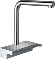 Hansgrohe Aquno Select M81 ééngreeps keukenkraan 250, uittrekbare uitloop, 2jet, sBox, chroom - thumbnail