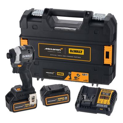 DeWalt DCF85MM2T-QW - Mclaren Limited Edition Accu Slagschroevendraaier | 18V 4.0Ah | XR | Set - DCF85MM2T-QW