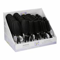 Ontwar Haarborstel Lifetime Touch of beauty Zwart - thumbnail