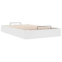 Bedframe zonder matras 120x190 cm kunstleer wit - thumbnail