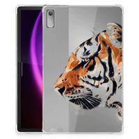 Tablethoes Lenovo Tab P11 Gen 2 Watercolor Tiger - thumbnail