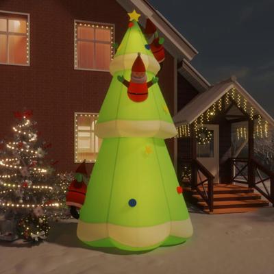 VidaXL Kerstboom opblaasbaar met led&apos;s 500 cm