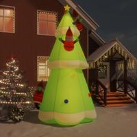VidaXL Kerstboom opblaasbaar met led&apos;s 500 cm - thumbnail