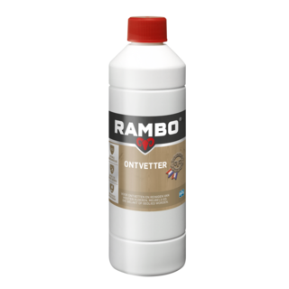 Ontvetter transparant 0,5l Rambo - Rambo Ontvetter transparant 0,5l Rambo - Rambo