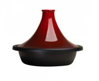Le Creuset Tajine Tradition - Kersenrood - ø 31 cm / 3.7 liter - Inductie geschikt - thumbnail