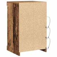 Dressoir Oud hout 41 x 37 x 67 cm Bewerkt hout - thumbnail