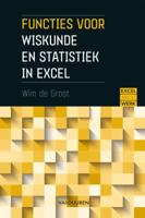 Functies voor wiskunde en statistiek in excel (Hardback) - thumbnail