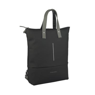 New Rebels Matteo Trenton Zwart 18L Rugzak Shopper Waterafstotend
