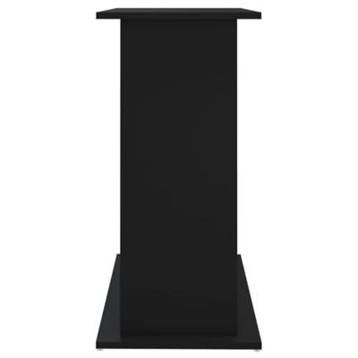 Aquariumstandaard 81x36x73 cm bewerkt hout zwart