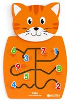 VIGA activiteitenboard, kat, afm 36x55x4,5 cm, 1 stuk - thumbnail