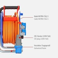 Kabelhaspels Brennenstuhl 25 m - thumbnail