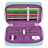 Undercover 3-vaks gevulde etui disney frozen - thumbnail