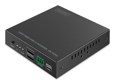 Digitus DS-55349 HDMI-ontvanger HDMI, HDMI-ingang, HDMI-uitgang, SFP, USB, USB-A, USB-A 1.1, Aansluiting voor netvoeding, RS232, Micro-USB, Hoofdtelefoon (3.5 Digitus DS-55349 HDMI-ontvanger HDMI, HDMI-ingang, HDMI-uitgang, SFP, USB, USB-A, USB-A 1.1, Aansluiting voor netvoeding, RS232, Micro-USB, Hoofdtelefoon (3.5