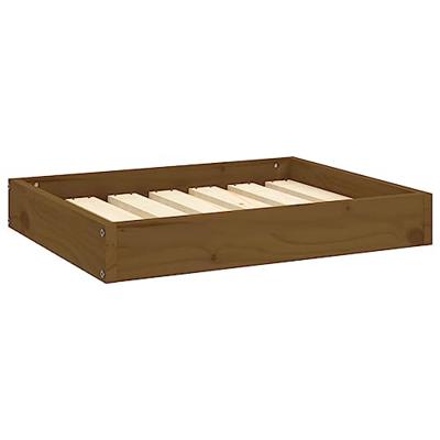 VidaXL Hondenmand 61,5x49x9 cm massief grenenhout honingbruin VidaXL Hondenmand 61,5x49x9 cm massief grenenhout honingbruin