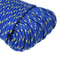 VidaXL Boottouw 3 mm 250 m polypropyleen blauw - thumbnail