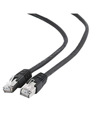 S/FTP Cat6A patchkabel LSZH, zwart 1 meter S/FTP Cat6A patchkabel LSZH, zwart 1 meter