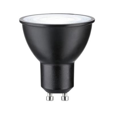 29153 Paulmann Home LED-lamp GU10 Energielabel: F (A - G) 4.8 W RGBW Zwart (mat)