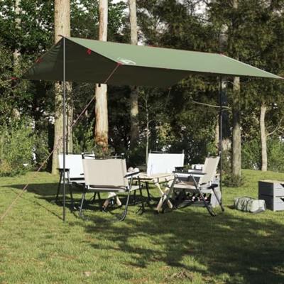 VidaXL Kampeerluifel waterdicht 360x294 cm groen