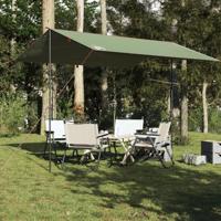 Kampeerluifel waterdicht 360x294 cm groen - thumbnail