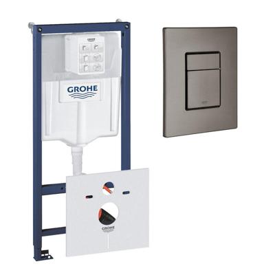 GROHE Rapid SL inbouwreservoir inclusief GROHE Skate cosmopolitan bedieningsplaat Hard Graphite 0729205/sw107647/sw242313/ GROHE Rapid SL inbouwreservoir inclusief GROHE Skate cosmopolitan bedieningsplaat Hard Graphite 0729205/sw107647/sw242313/