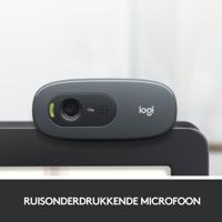 Logitech C270 webcam 1,2 MP 1280 x 960 Pixels USB Zwart - thumbnail