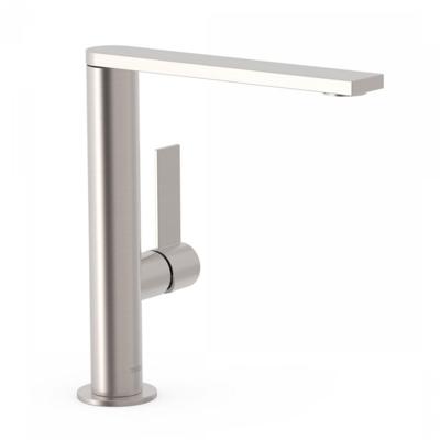 Wastafelmengkraan Tres Project 1-Hendel Uitloop Recht 21,8 cm Rond RVS Tres Wastafelmengkraan Tres Project 1-Hendel Uitloop Recht 21,8 cm Rond RVS Tres